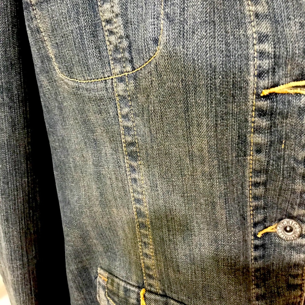 Blue Jean jacket (with Lycra)